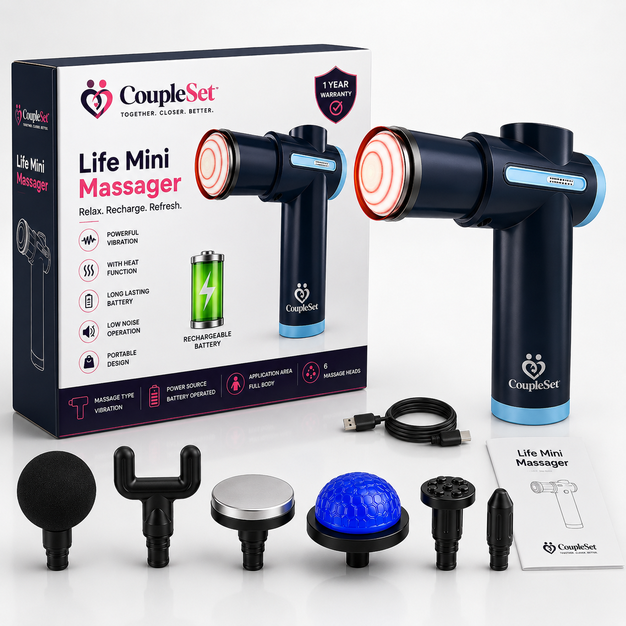 Life Mini Massager – Powerful Vibration Massage Gun