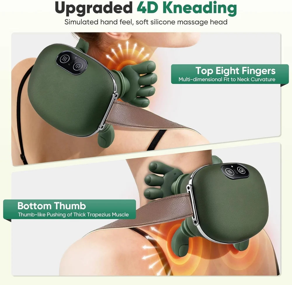 Rechargeable Handheld Body Massager with Multiple Massage Modes